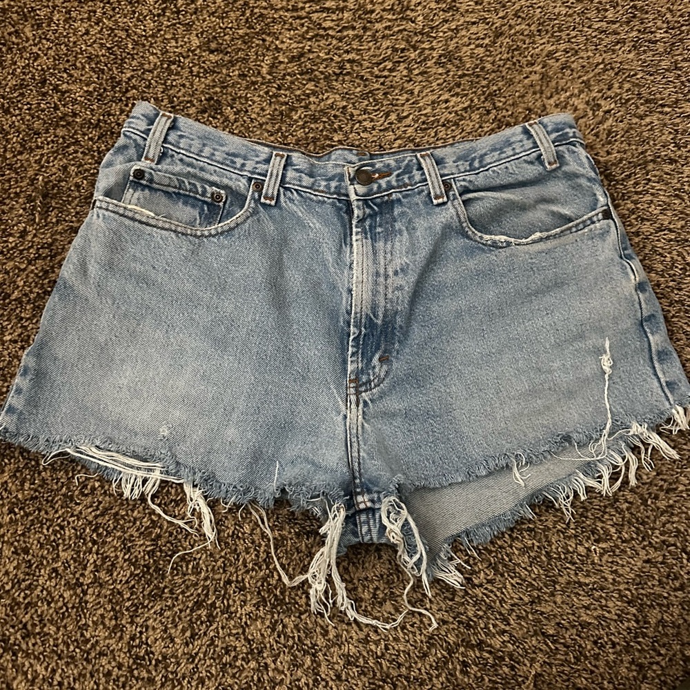 Cute denim daisy dukes